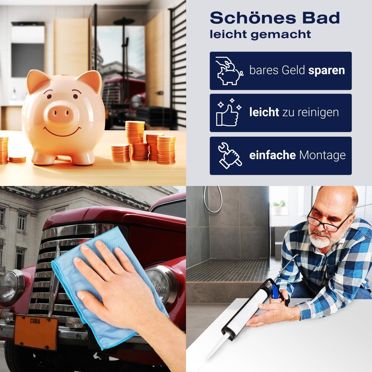 Duschwand Oldtimer M0513 entdecken - Bild 7 Duschwand Oldtimer M0513 entdecken - Bild 7