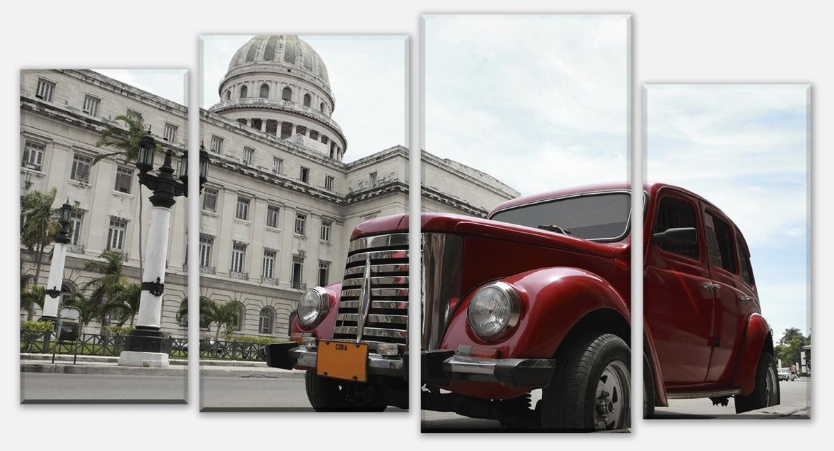 Leinwandbild Mehrteiler Oldtimer M0513 Leinwandbild Mehrteiler Oldtimer M0513