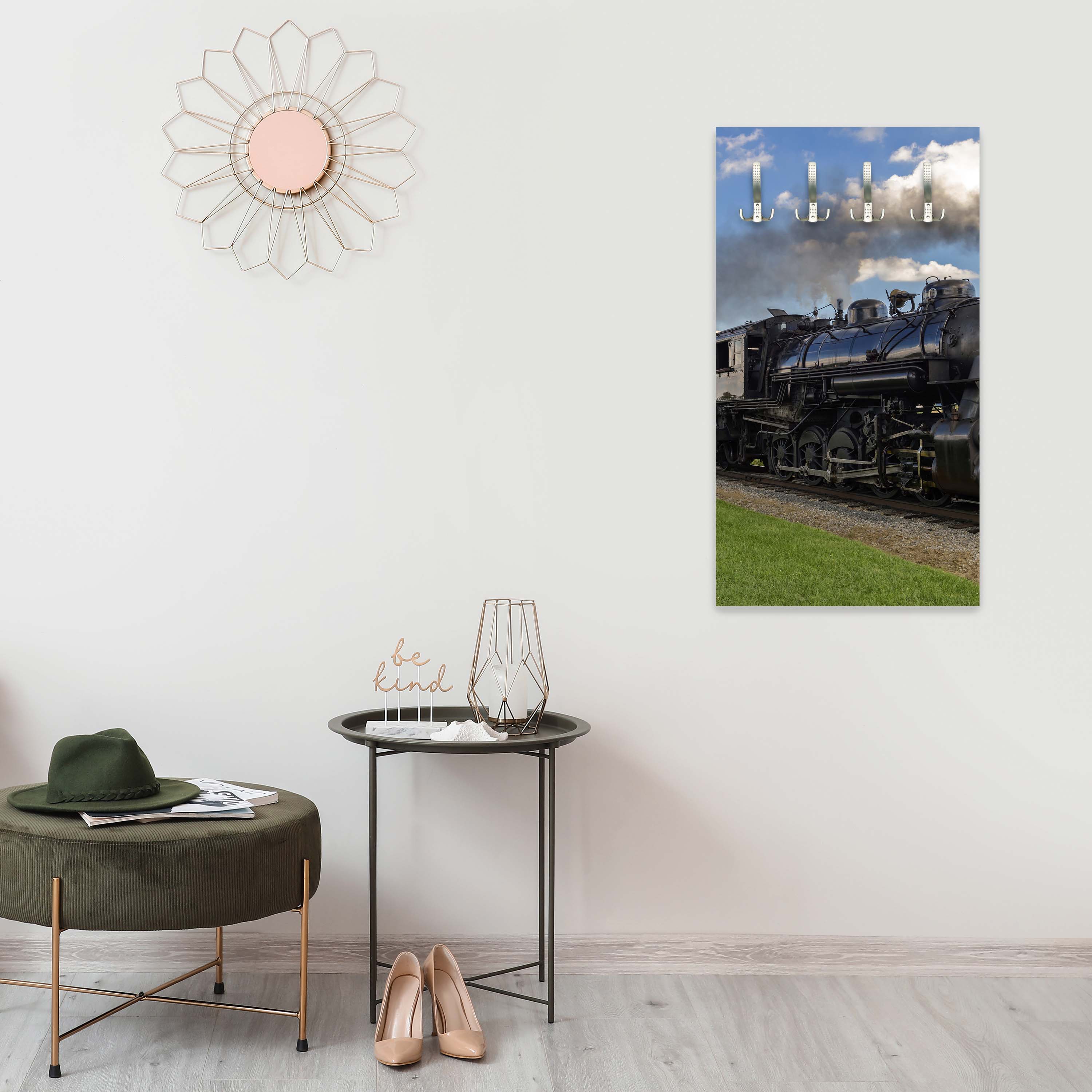 Garderobe Alte Dampflock M0516 entdecken - Bild 3 Garderobe Alte Dampflock M0516 entdecken - Bild 3