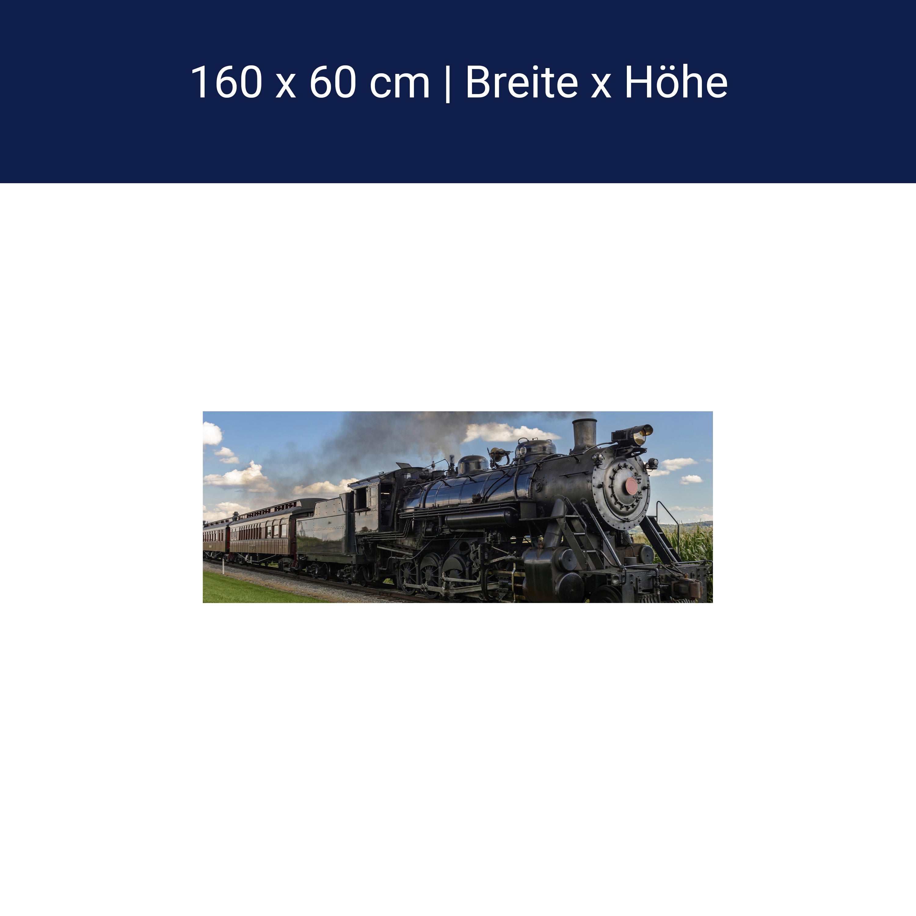 Küchenrückwand Alte Dampflock M0516 Küchenrückwand Alte Dampflock M0516