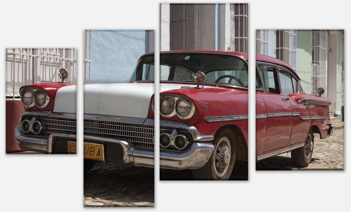 Leinwandbild Mehrteiler Alter Sportwagen M0519 Leinwandbild Mehrteiler Alter Sportwagen M0519