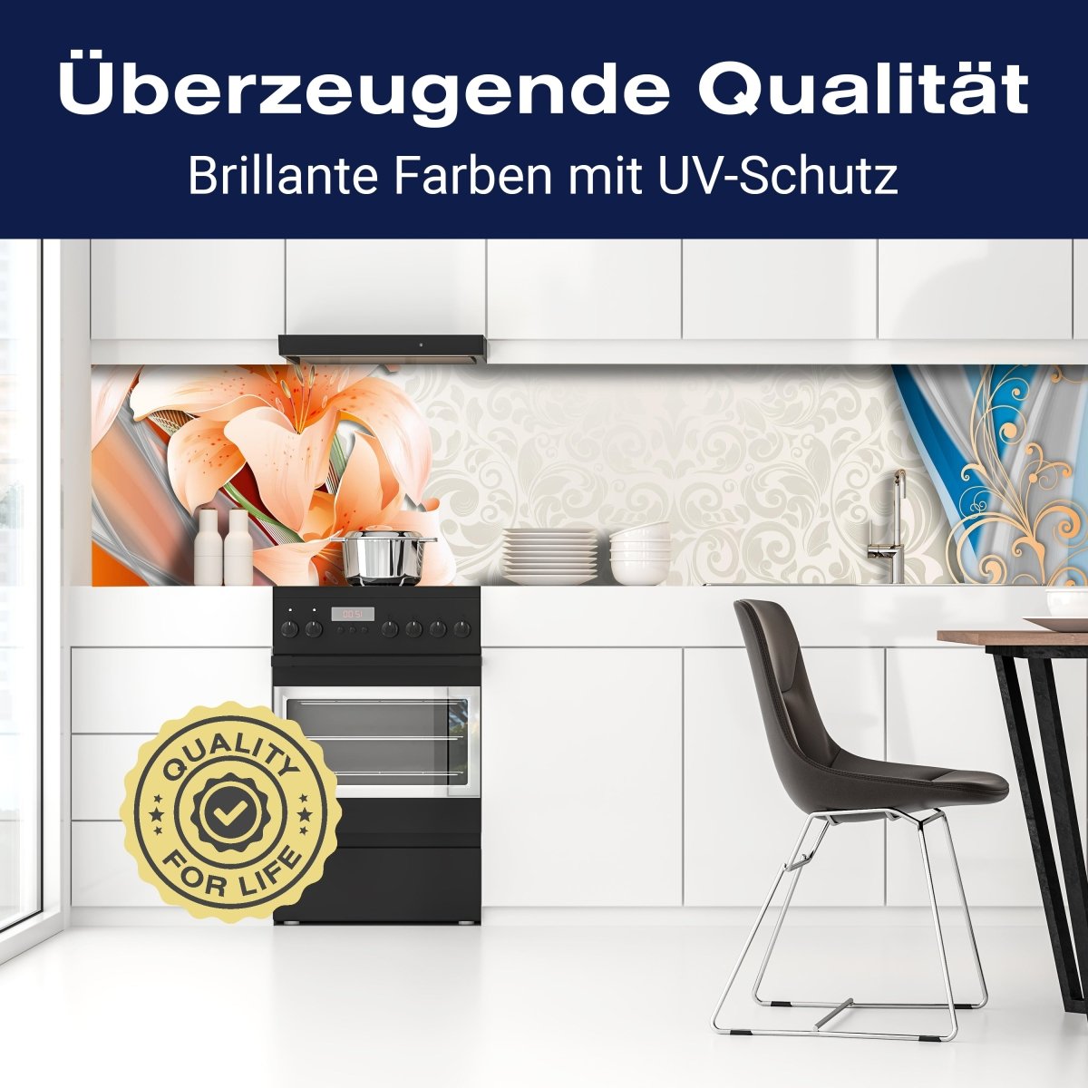 Küchenrückwand Lilientraum Lilie M0523 entdecken - Bild 2 Küchenrückwand Lilientraum Lilie M0523 entdecken - Bild 2