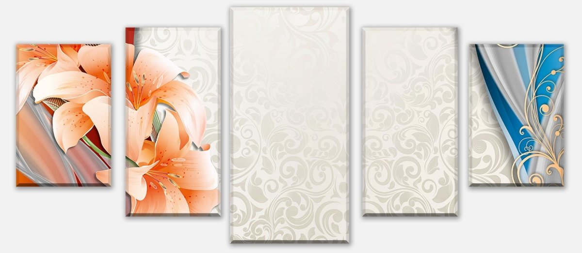 Leinwandbild Mehrteiler Lilientraum Lilie M0523 entdecken - Bild 1 Leinwandbild Mehrteiler Lilientraum Lilie M0523 entdecken - Bild 1