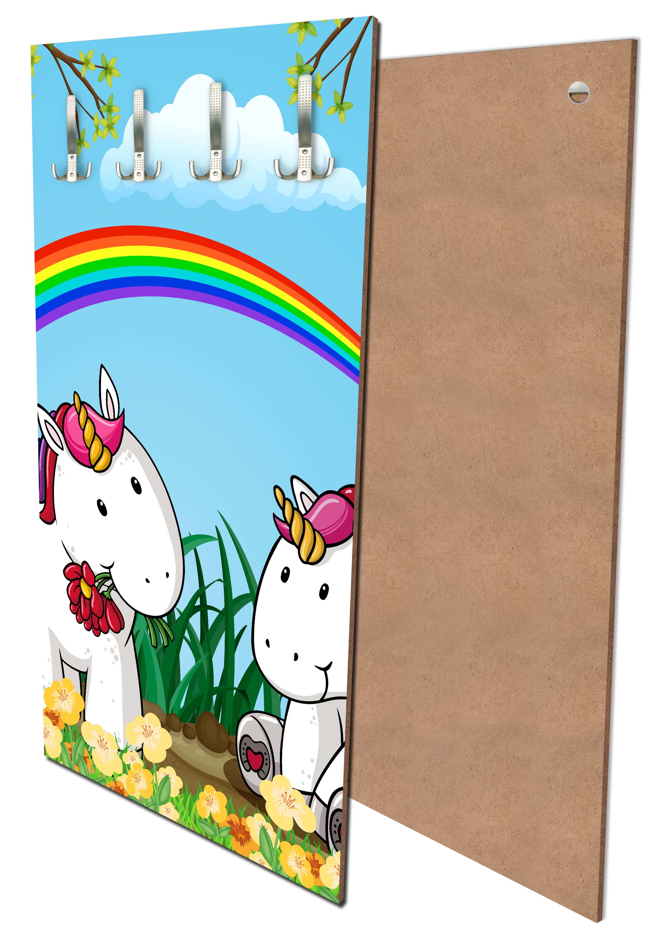 Garderobe Einhörner M0529 entdecken - Bild 1 Garderobe Einhörner M0529 entdecken - Bild 1