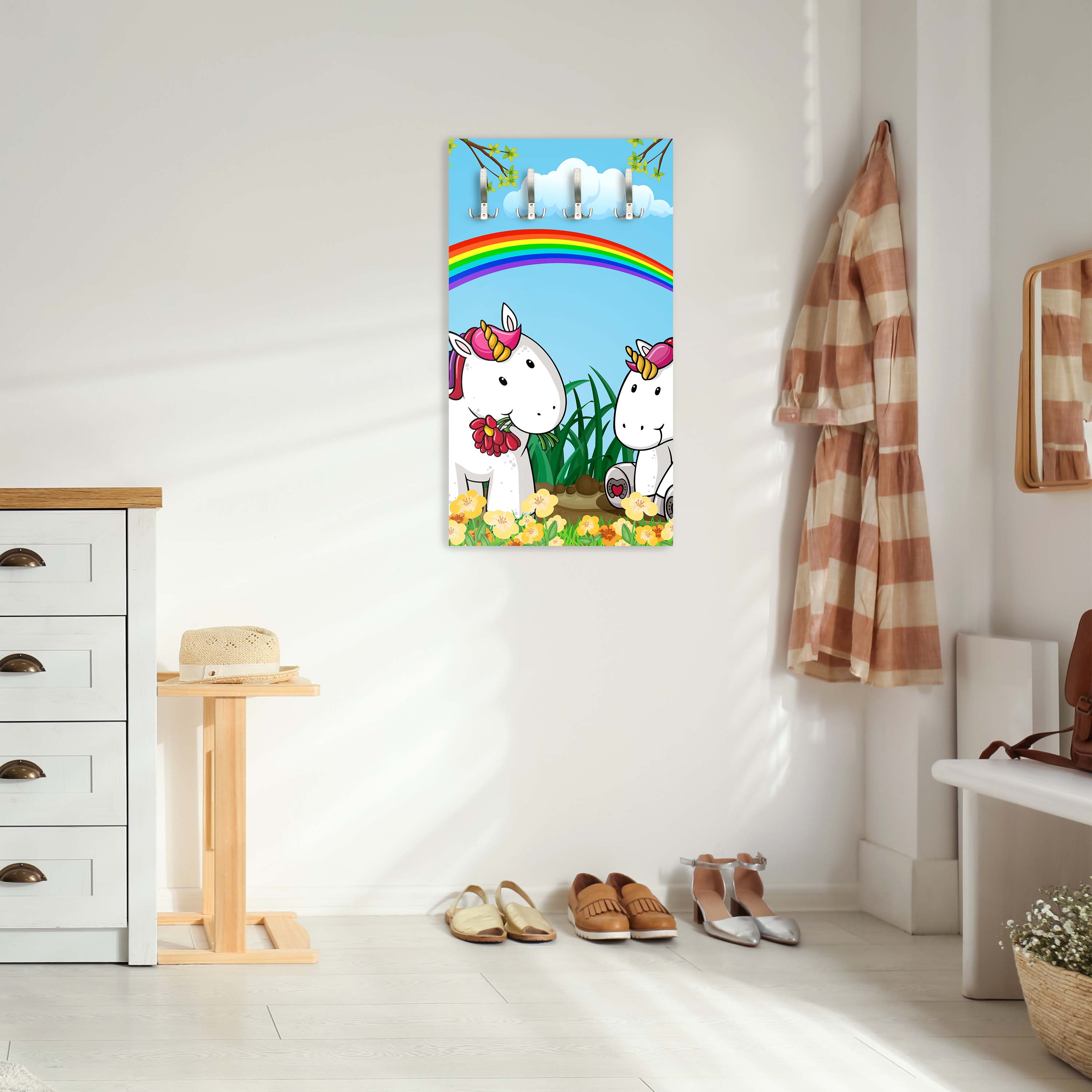 Garderobe Einhörner M0529 entdecken - Bild 5 Garderobe Einhörner M0529 entdecken - Bild 5