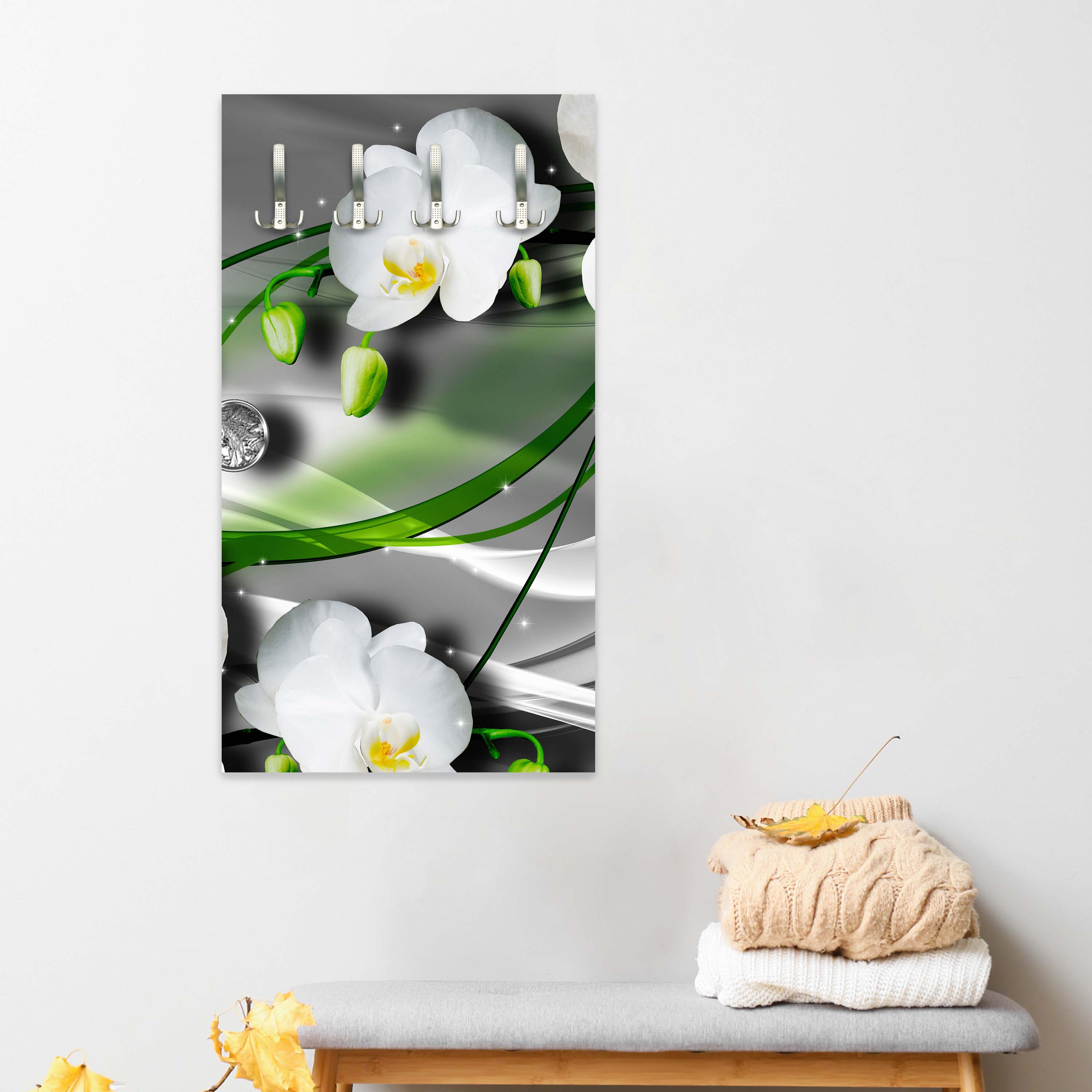 Garderobe Diamant Lilie grün M0533 entdecken - Bild 5 Garderobe Diamant Lilie grün M0533 entdecken - Bild 5