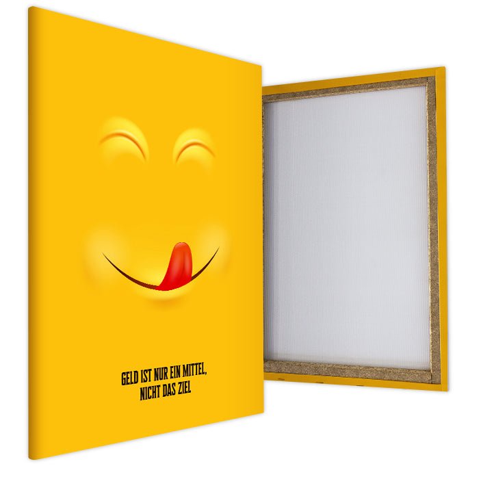 Leinwandbild Geld ist nur ein Mittel Hochformat M0533 kaufen - Bild 4 Leinwandbild Geld ist nur ein Mittel Hochformat M0533 kaufen - Bild 4