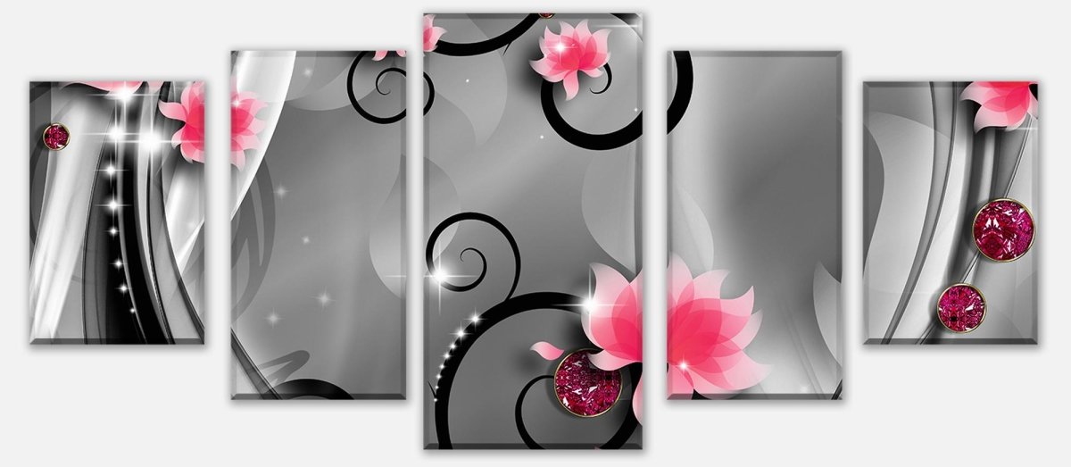 Leinwandbild Mehrteiler Diamant Blüten M0534 entdecken - Bild 1 Leinwandbild Mehrteiler Diamant Blüten M0534 entdecken - Bild 1