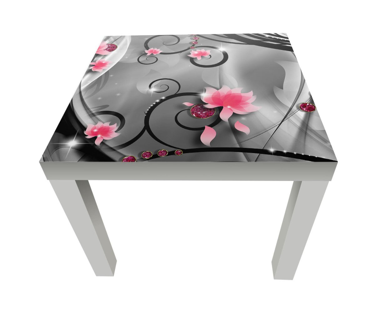 Beistelltisch Diamant Blüten M0534 entdecken - Bild 1 Beistelltisch Diamant Blüten M0534 entdecken - Bild 1