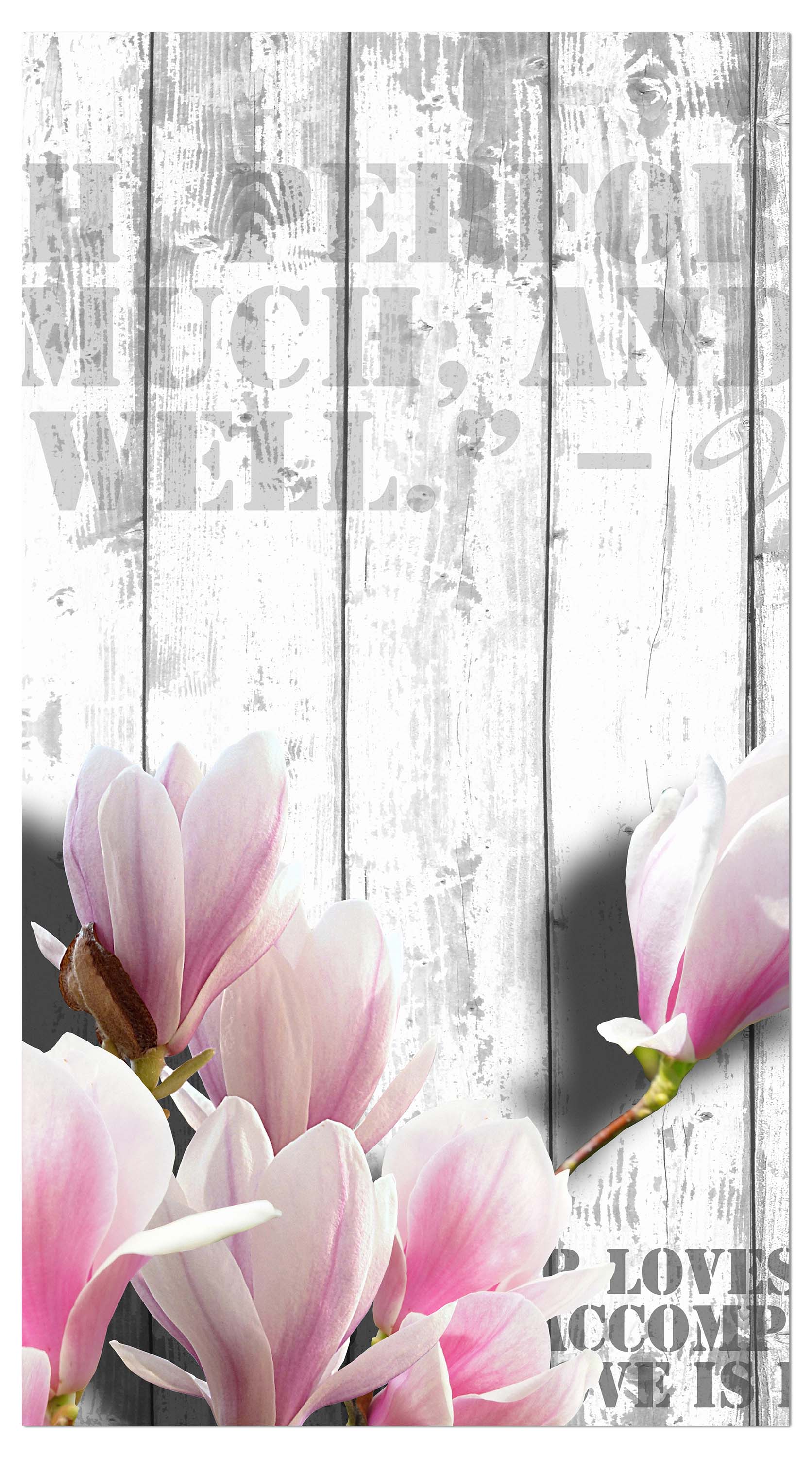 Garderobe Holz rosa Blüten M0540 entdecken - Bild 4 Garderobe Holz rosa Blüten M0540 entdecken - Bild 4