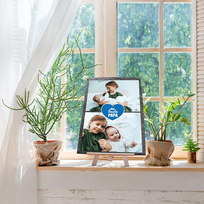 Schiefertafel Bester Papa M0548 - Bild 3 Schiefertafel Bester Papa M0548 - Bild 3