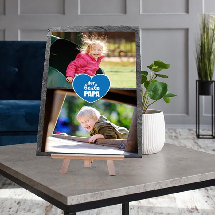 Schiefertafel Bester Papa M0548 - Bild 4 Schiefertafel Bester Papa M0548 - Bild 4
