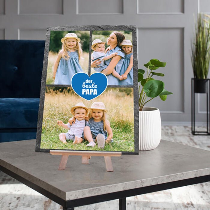 Schiefertafel Bester Papa M0550 - Bild 4 Schiefertafel Bester Papa M0550 - Bild 4