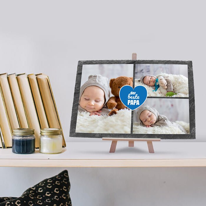 Schiefertafel Bester Papa M0551 - Bild 4 Schiefertafel Bester Papa M0551 - Bild 4
