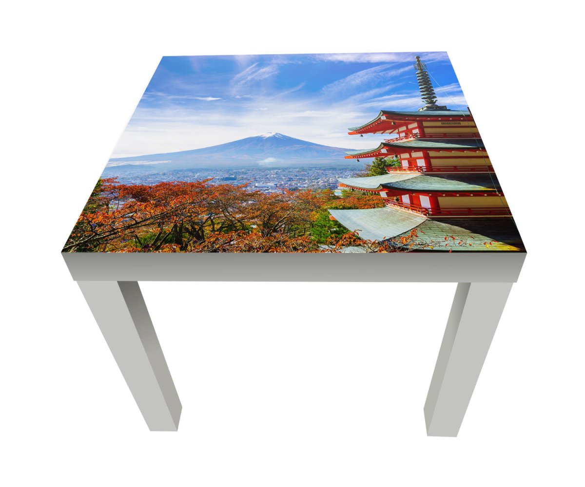 Beistelltisch Mount Fuji-Chureito Pagoda M0552 entdecken - Bild 1 Beistelltisch Mount Fuji-Chureito Pagoda M0552 entdecken - Bild 1