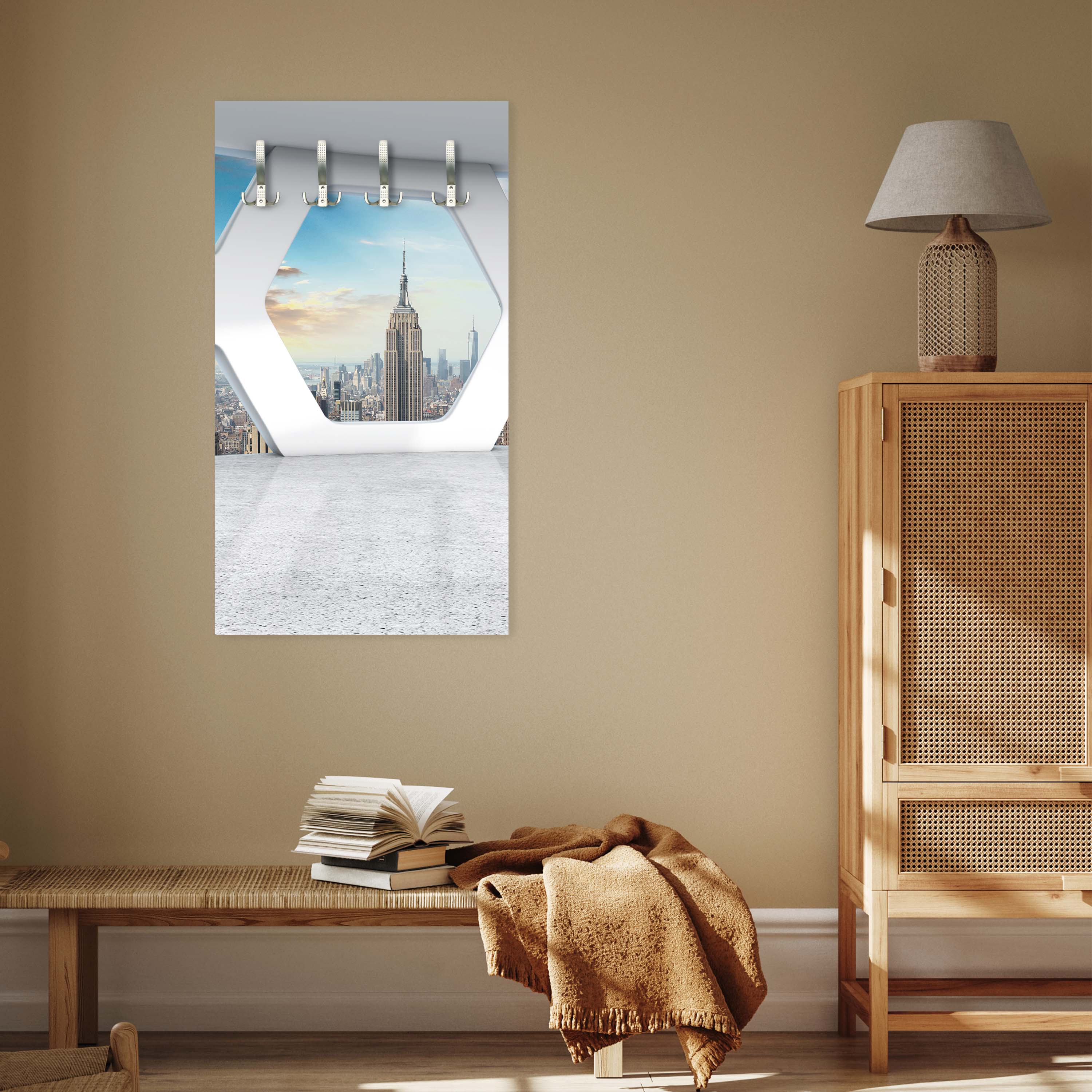 Garderobe Büro mit Blick auf Manhattan M0577 entdecken - Bild 5 Garderobe Büro mit Blick auf Manhattan M0577 entdecken - Bild 5