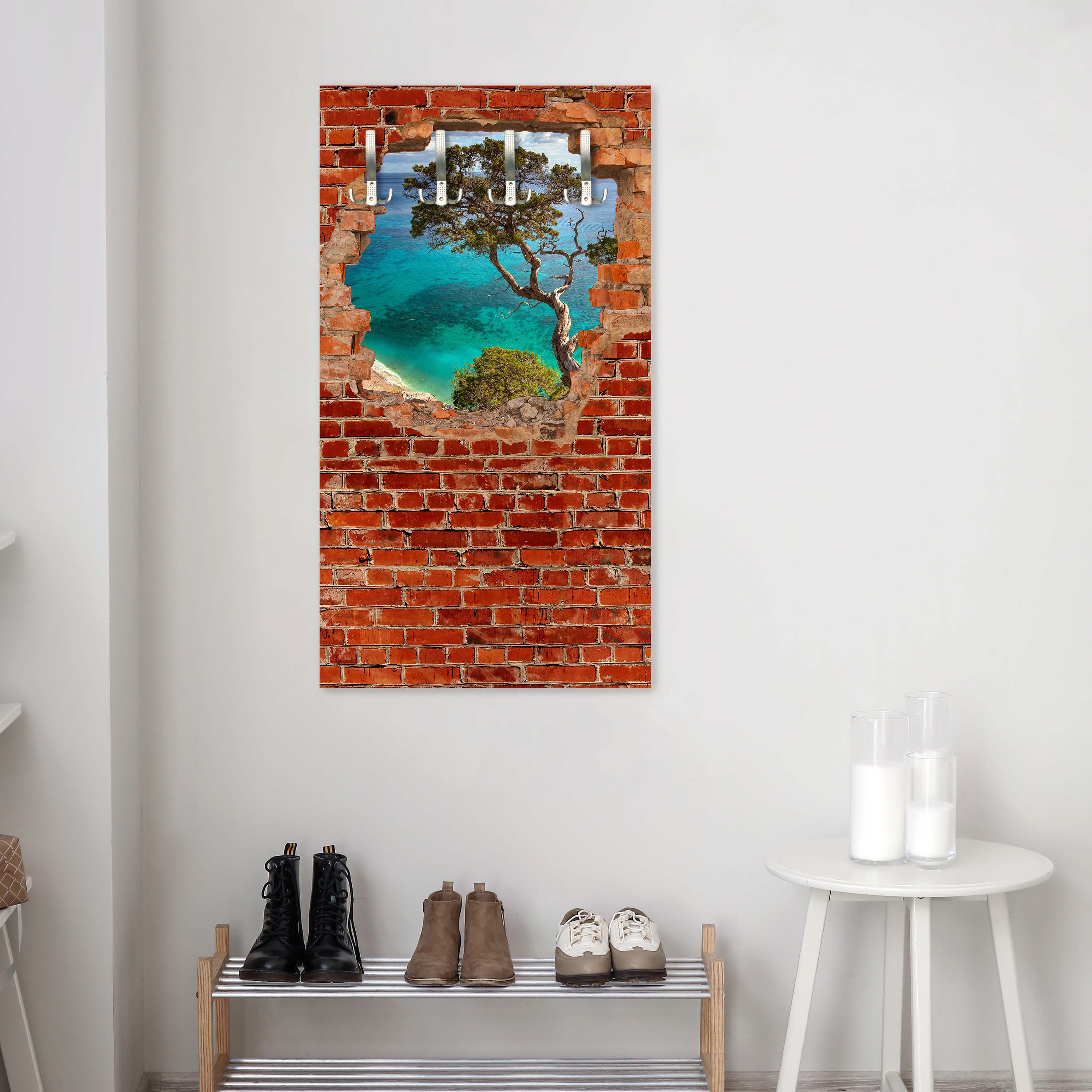 Garderobe Alter Baum Sardinien - Roter Backstein M0610 entdecken - Bild 3 Garderobe Alter Baum Sardinien - Roter Backstein M0610 entdecken - Bild 3