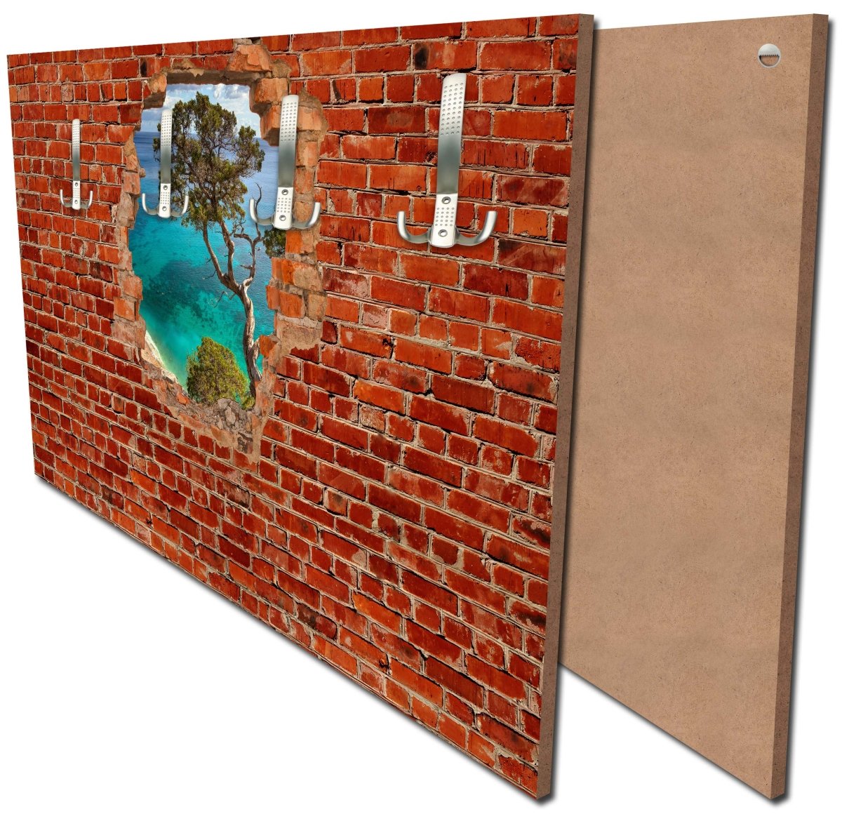 Garderobe Alter Baum Sardinien - Roter Backstein M0610 Garderobe Alter Baum Sardinien - Roter Backstein M0610