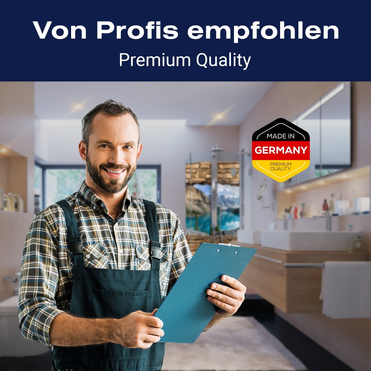 Duschwand 3D Moraine lake rocky mountain panorama - Steinmauer M0676 entdecken - Bild 5 Duschwand 3D Moraine lake rocky mountain panorama - Steinmauer M0676 entdecken - Bild 5