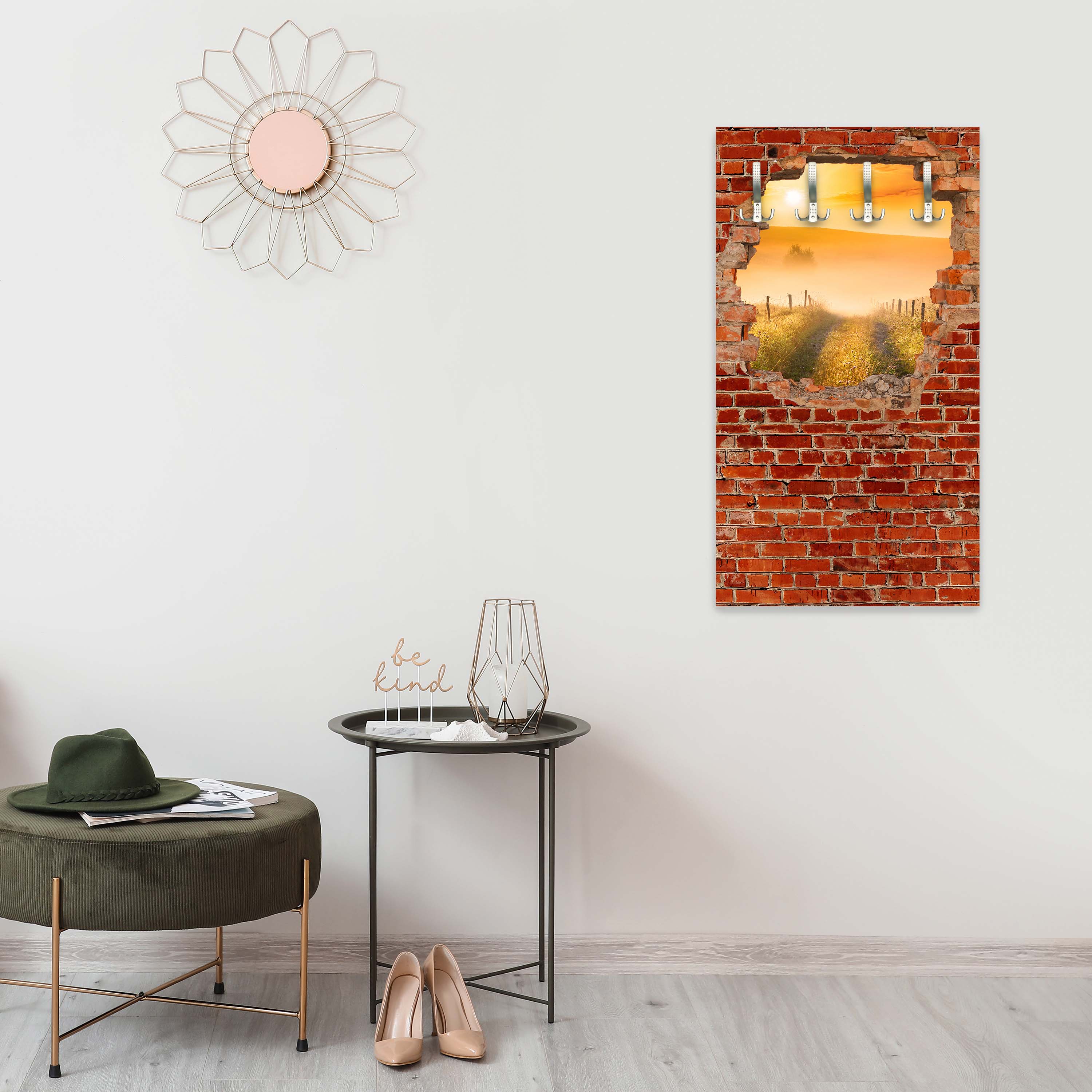 Garderobe Diesige Landschaft - Roter Backstein M0680 entdecken - Bild 5 Garderobe Diesige Landschaft - Roter Backstein M0680 entdecken - Bild 5