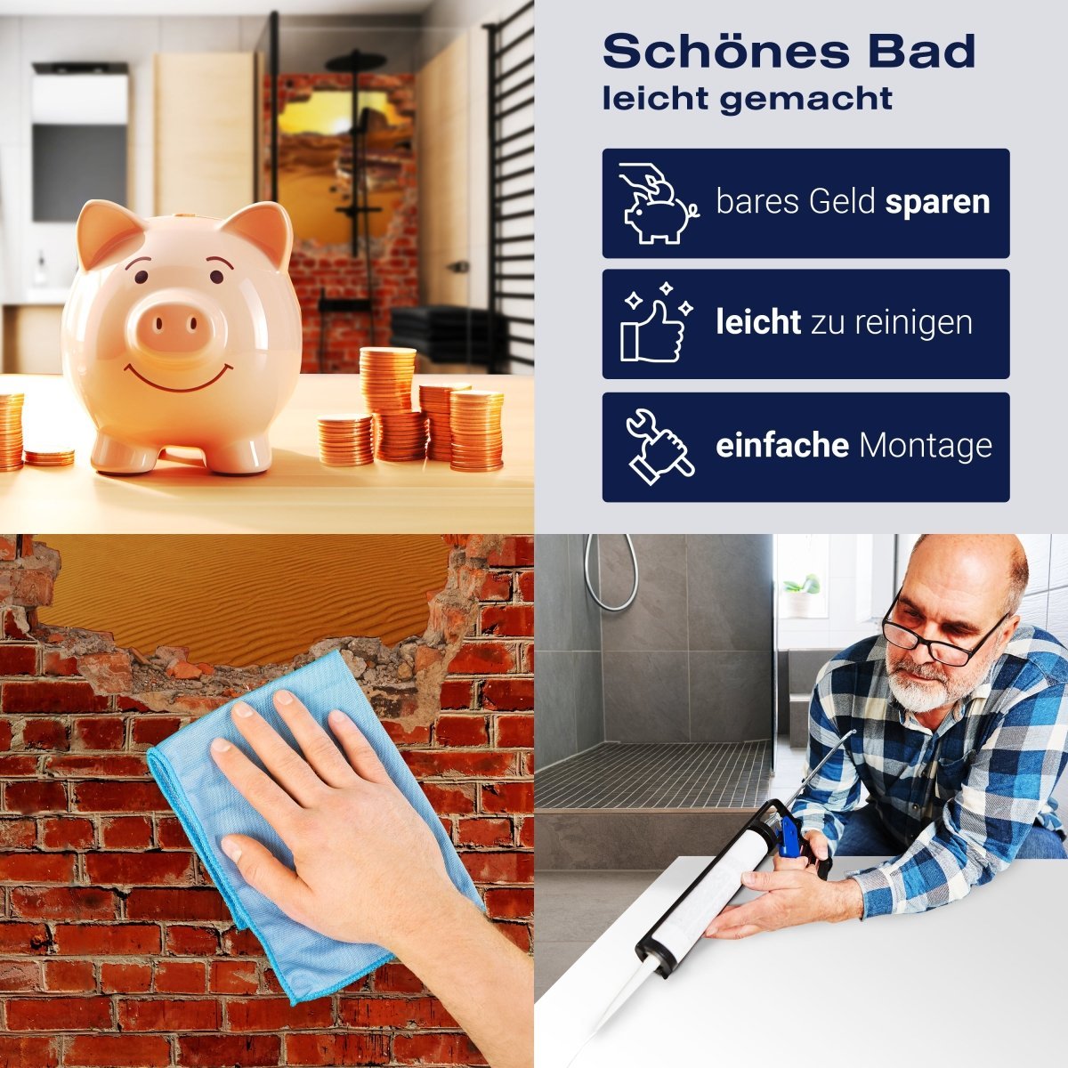 Duschwand Altes Auto - Roter Backstein M0681 entdecken - Bild 7 Duschwand Altes Auto - Roter Backstein M0681 entdecken - Bild 7