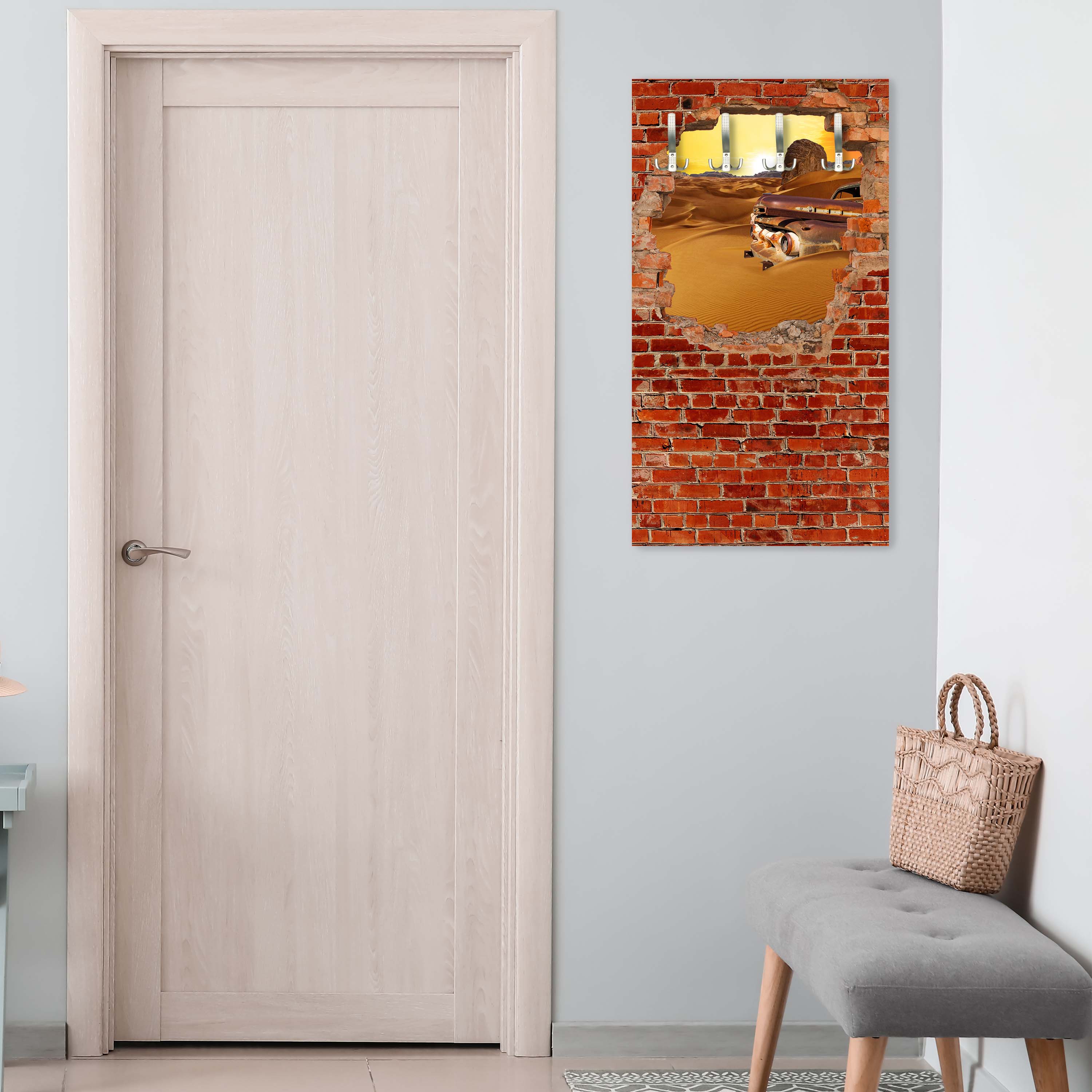 Garderobe Altes Auto - Roter Backstein M0681 entdecken - Bild 5 Garderobe Altes Auto - Roter Backstein M0681 entdecken - Bild 5