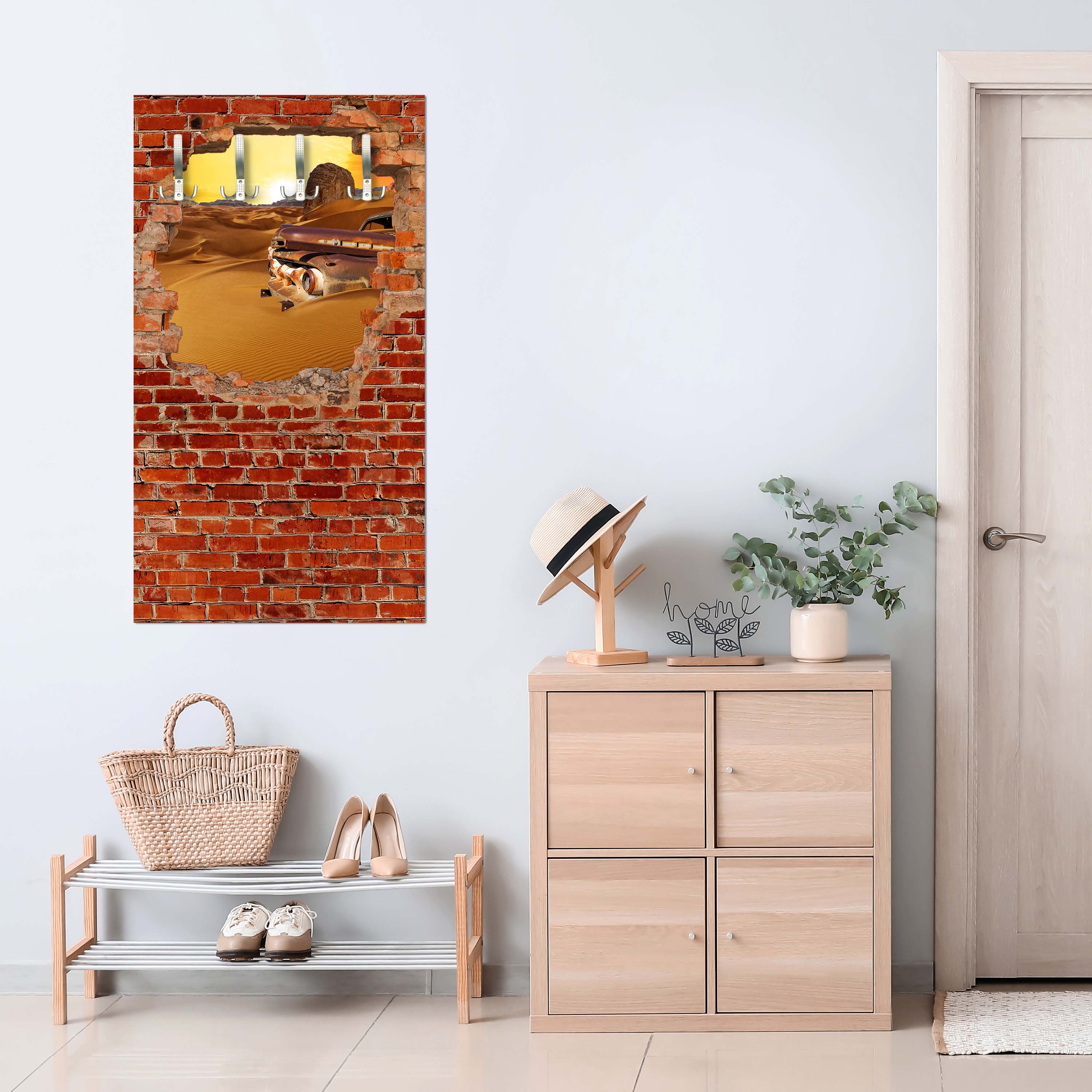 Garderobe Altes Auto - Roter Backstein M0681 entdecken - Bild 6 Garderobe Altes Auto - Roter Backstein M0681 entdecken - Bild 6