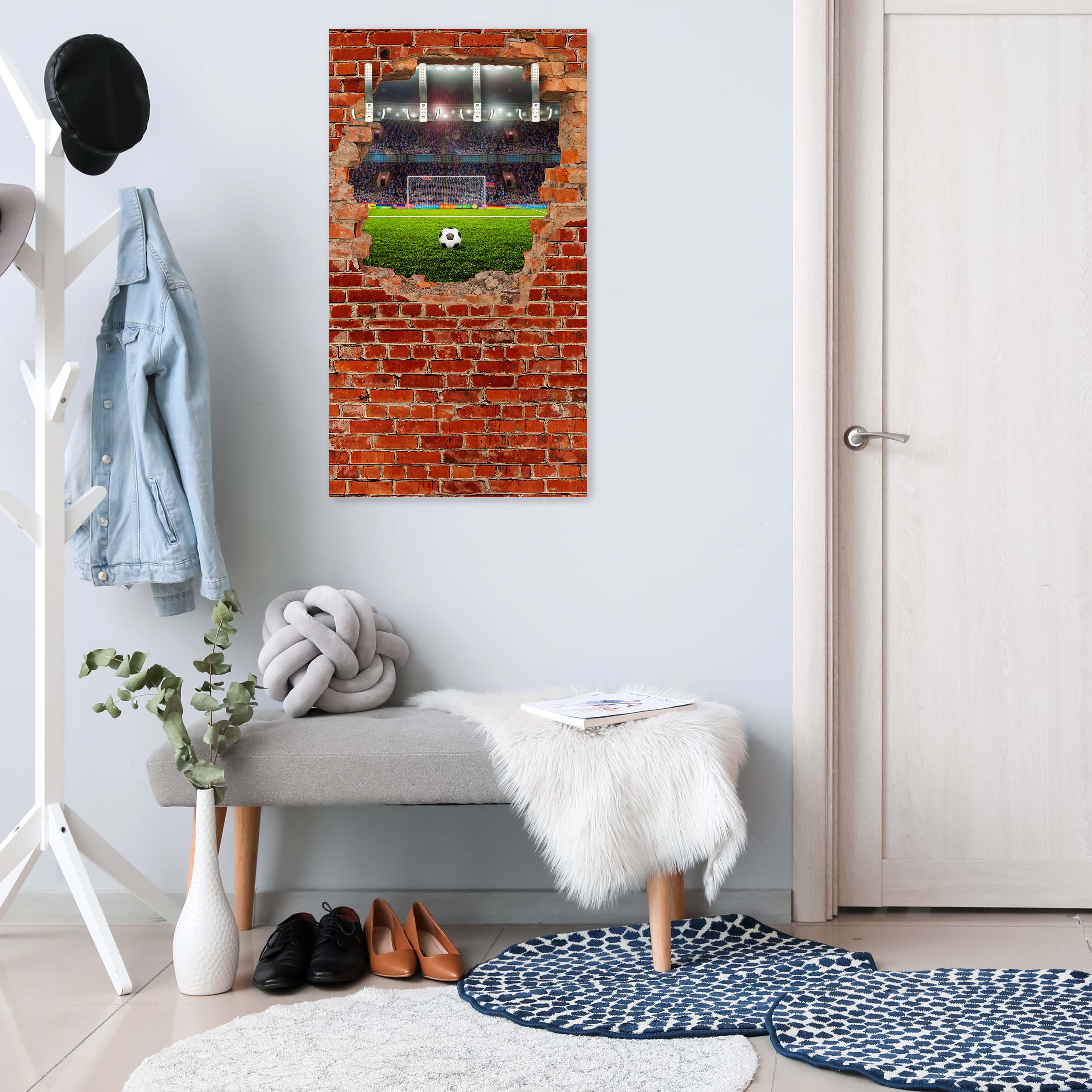 Garderobe Fußballfeld - Roter Backstein M0683 entdecken - Bild 3 Garderobe Fußballfeld - Roter Backstein M0683 entdecken - Bild 3