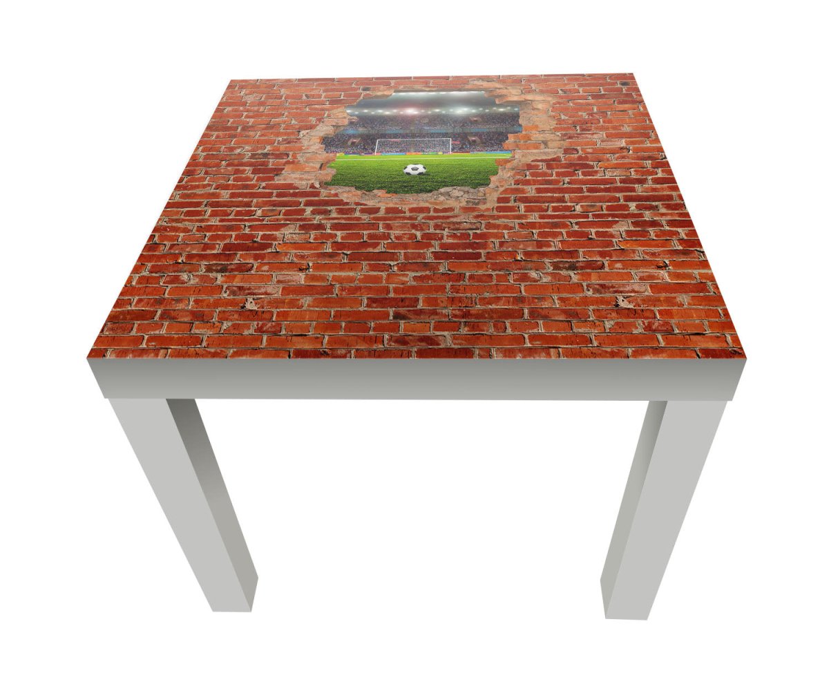 Beistelltisch Fußballfeld - Roter Backstein M0683 entdecken - Bild 1 Beistelltisch Fußballfeld - Roter Backstein M0683 entdecken - Bild 1