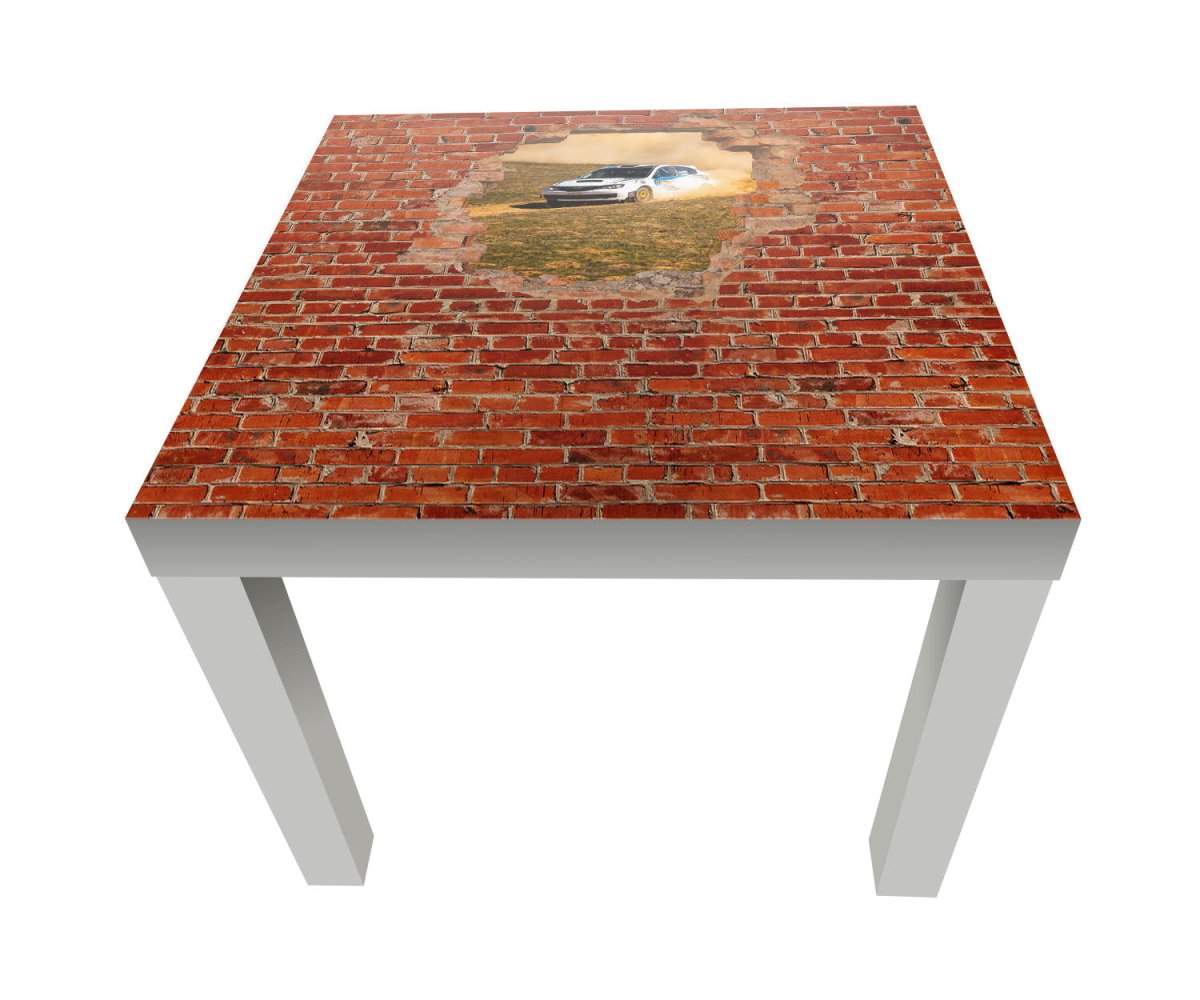 Beistelltisch Rallye Auto - Roter Backstein M0684 entdecken - Bild 1 Beistelltisch Rallye Auto - Roter Backstein M0684 entdecken - Bild 1