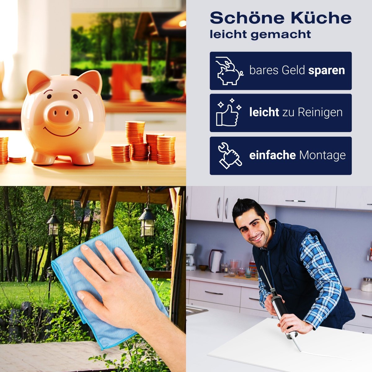 Küchenrückwand Gartenlaube an kleinem See M0694 entdecken - Bild 7 Küchenrückwand Gartenlaube an kleinem See M0694 entdecken - Bild 7