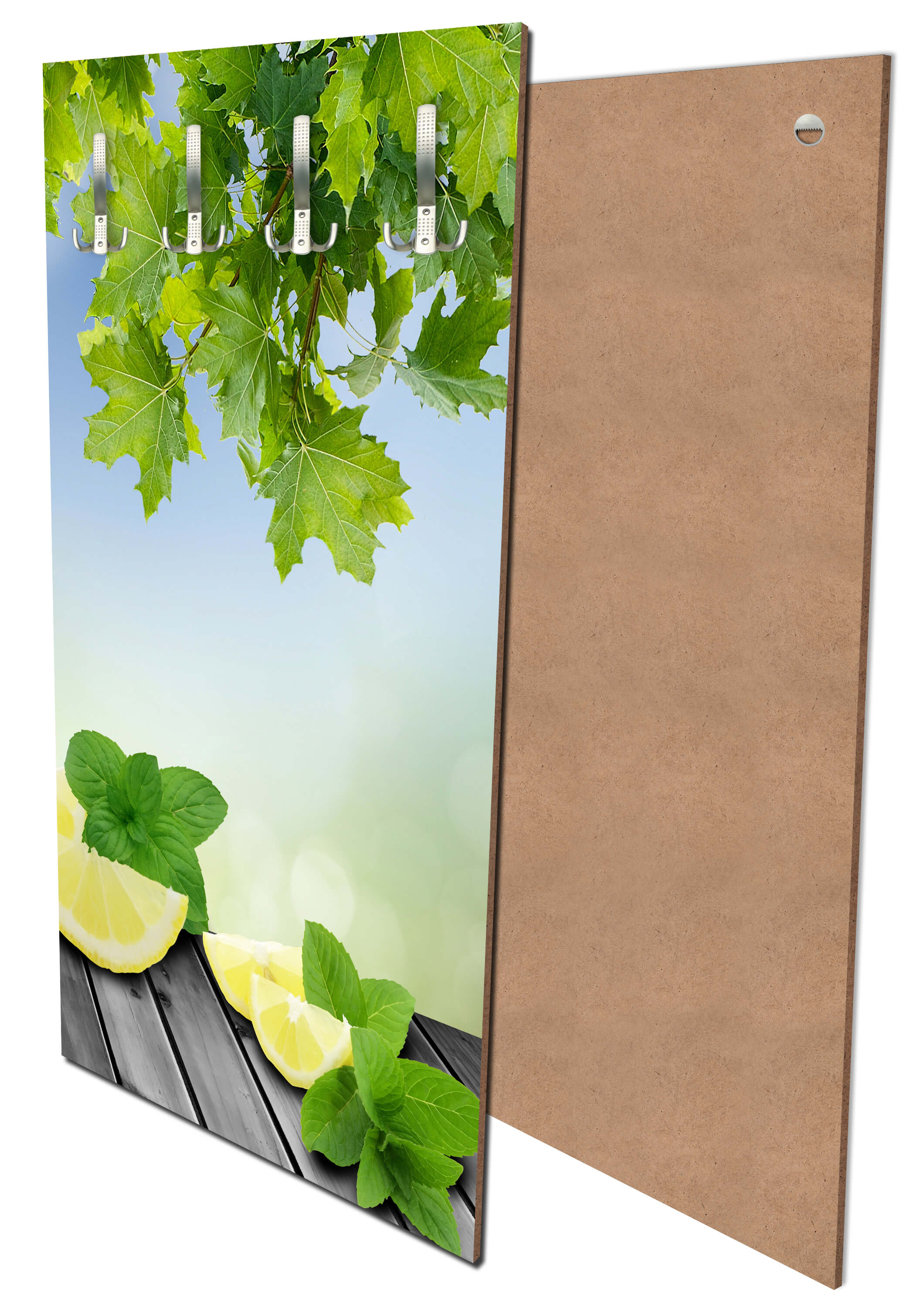 Garderobe Zitronen Grünen Hintergrund M0701 entdecken - Bild 1 Garderobe Zitronen Grünen Hintergrund M0701 entdecken - Bild 1