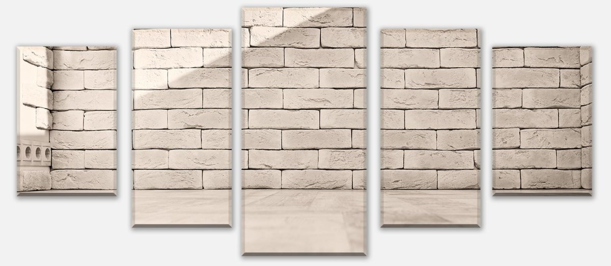 Leinwandbild Mehrteiler Vintage weisse Mauer M0702 entdecken - Bild 1 Leinwandbild Mehrteiler Vintage weisse Mauer M0702 entdecken - Bild 1