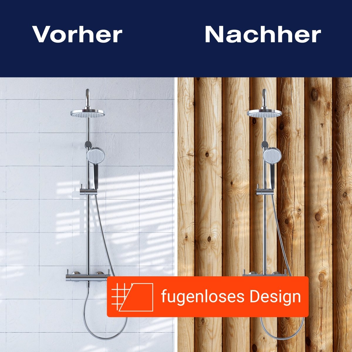 Duschwand Rustik Holzwand M0704 entdecken - Bild 9 Duschwand Rustik Holzwand M0704 entdecken - Bild 9