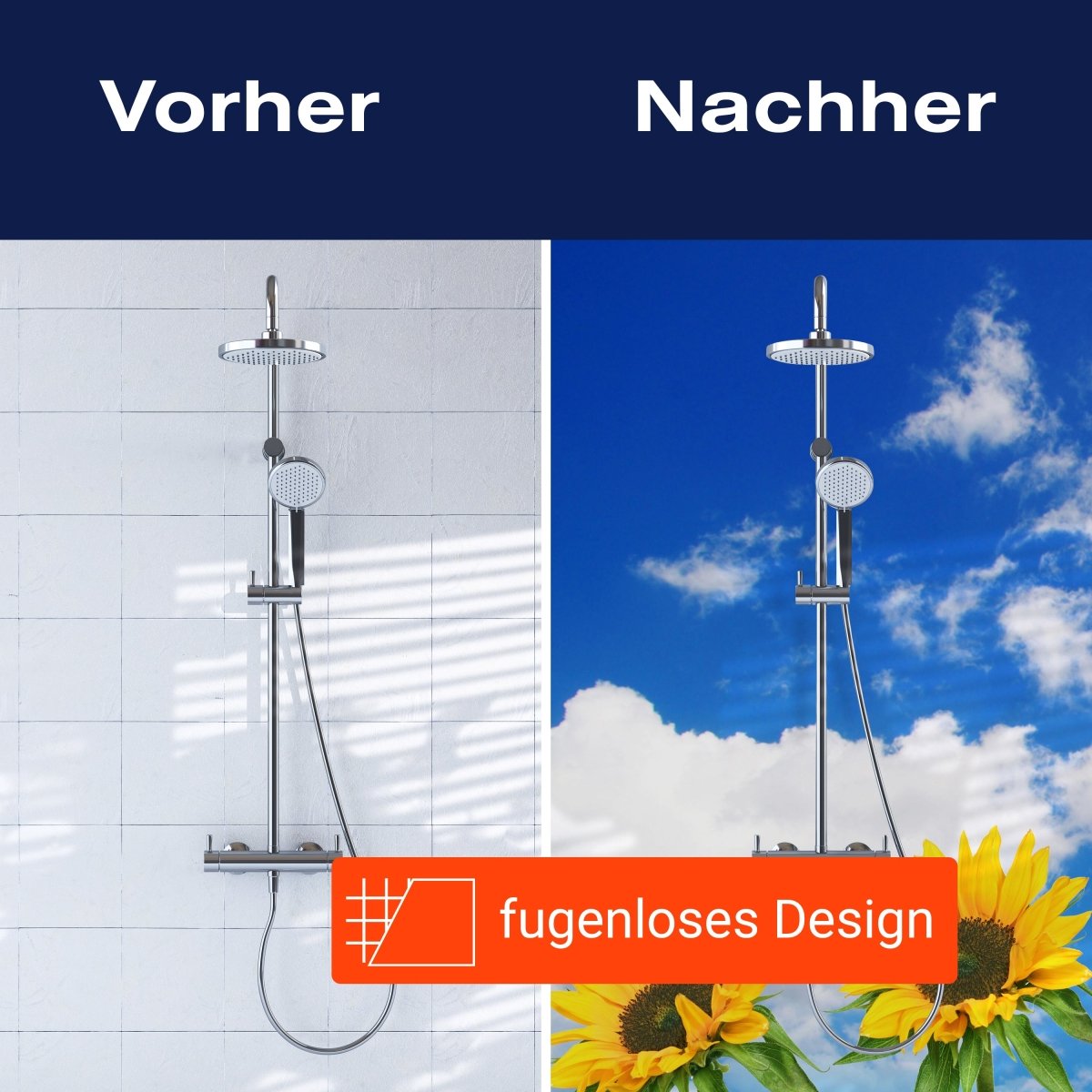 Duschwand Sonnenblumen M0705 entdecken - Bild 9 Duschwand Sonnenblumen M0705 entdecken - Bild 9