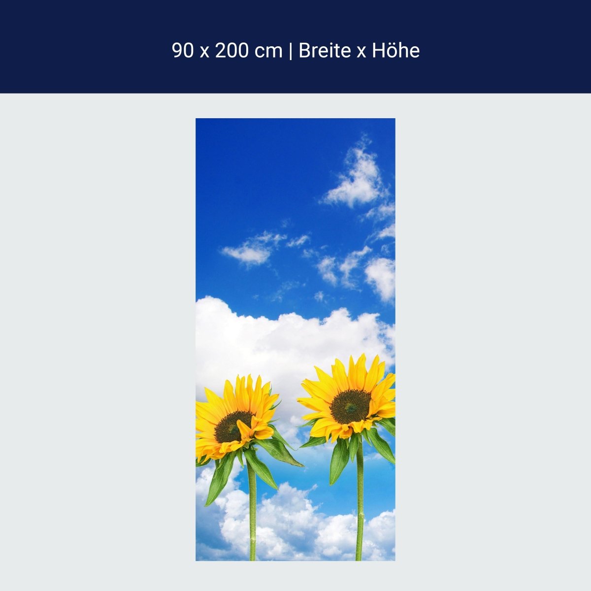 Duschwand Sonnenblumen M0705 Duschwand Sonnenblumen M0705