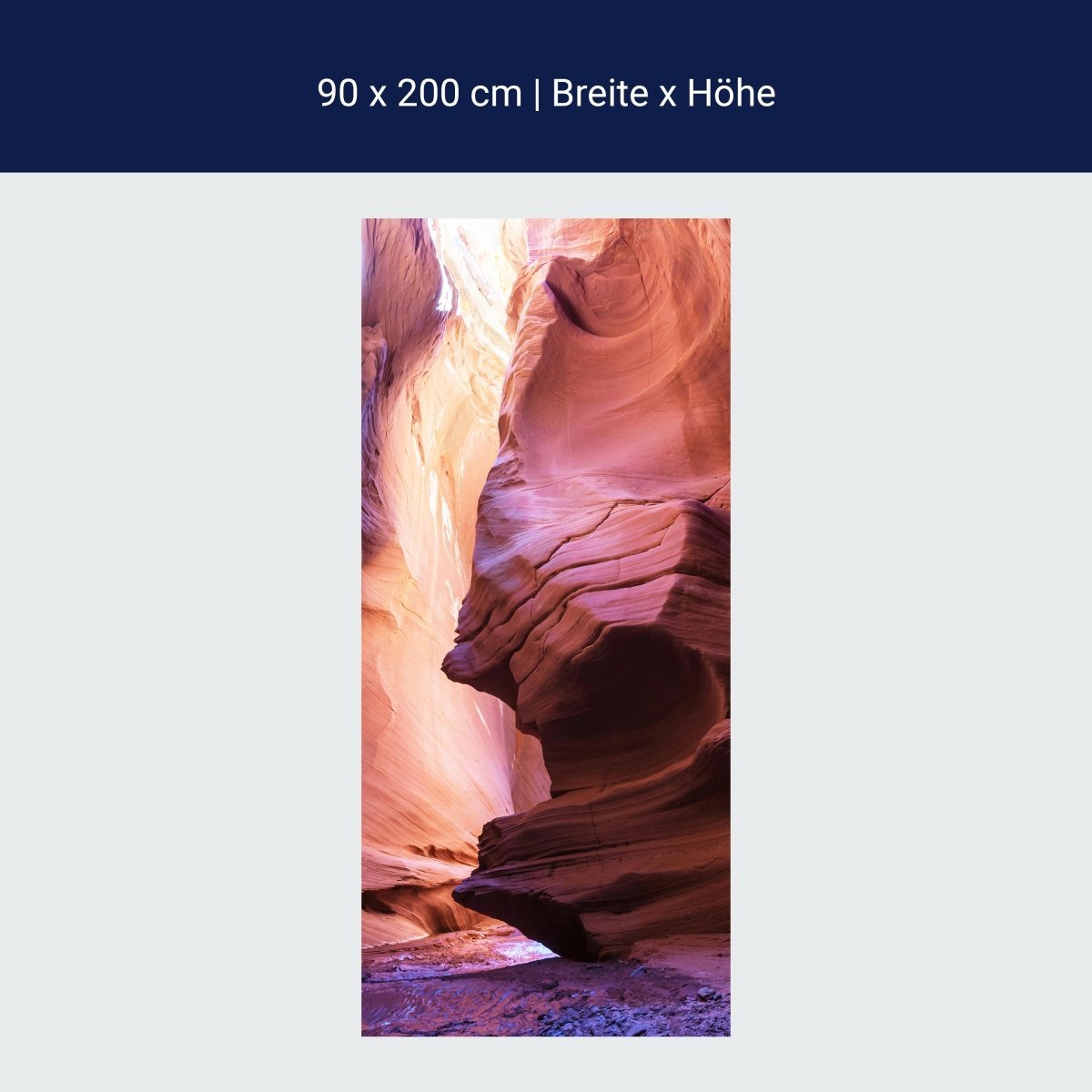 Duschwand Slot Canyon im Grand Escalante, USA M0709 Duschwand Slot Canyon im Grand Escalante, USA M0709