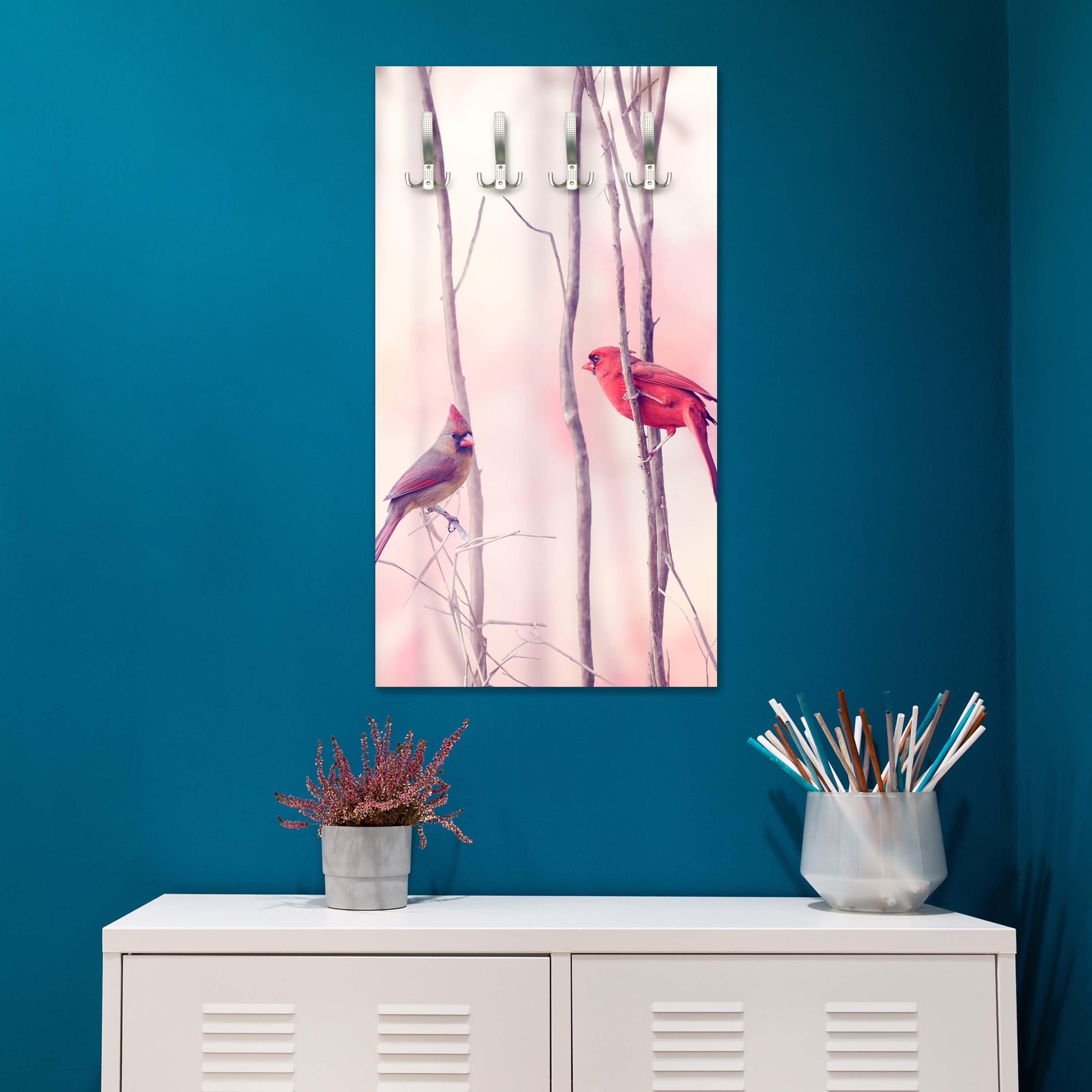 Garderobe Kardinalvögel M0718 entdecken - Bild 6 Garderobe Kardinalvögel M0718 entdecken - Bild 6