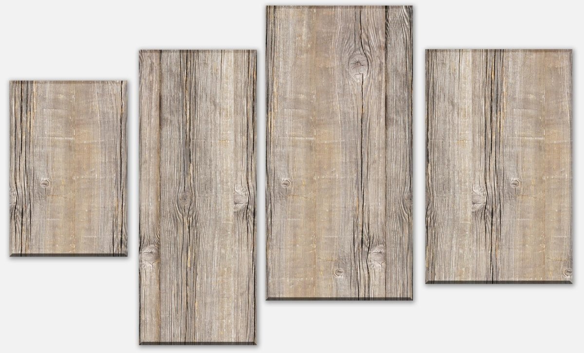 Leinwandbild Mehrteiler Holzbrett M0720 Leinwandbild Mehrteiler Holzbrett M0720