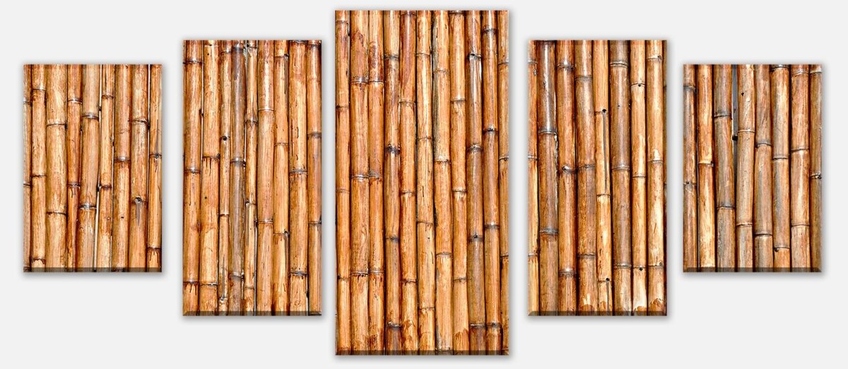 Leinwandbild Mehrteiler Trockenes Bambusholz M0721 entdecken - Bild 1 Leinwandbild Mehrteiler Trockenes Bambusholz M0721 entdecken - Bild 1