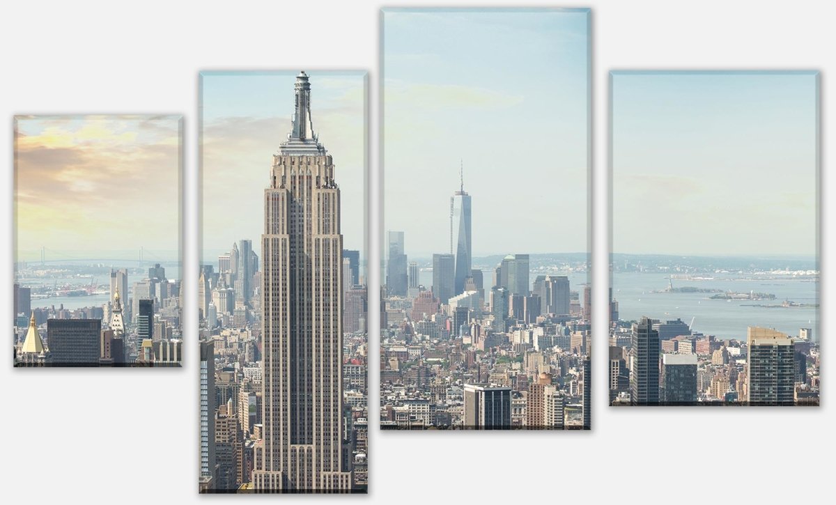Leinwandbild Mehrteiler Midtown und Manhattan - NYC M0725 Leinwandbild Mehrteiler Midtown und Manhattan - NYC M0725