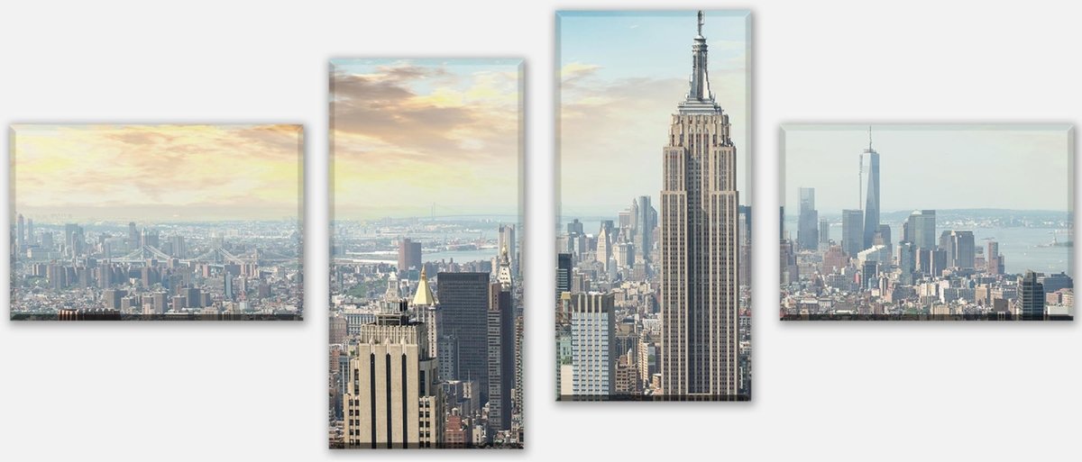 Leinwandbild Mehrteiler Midtown und Manhattan - NYC M0725 Leinwandbild Mehrteiler Midtown und Manhattan - NYC M0725