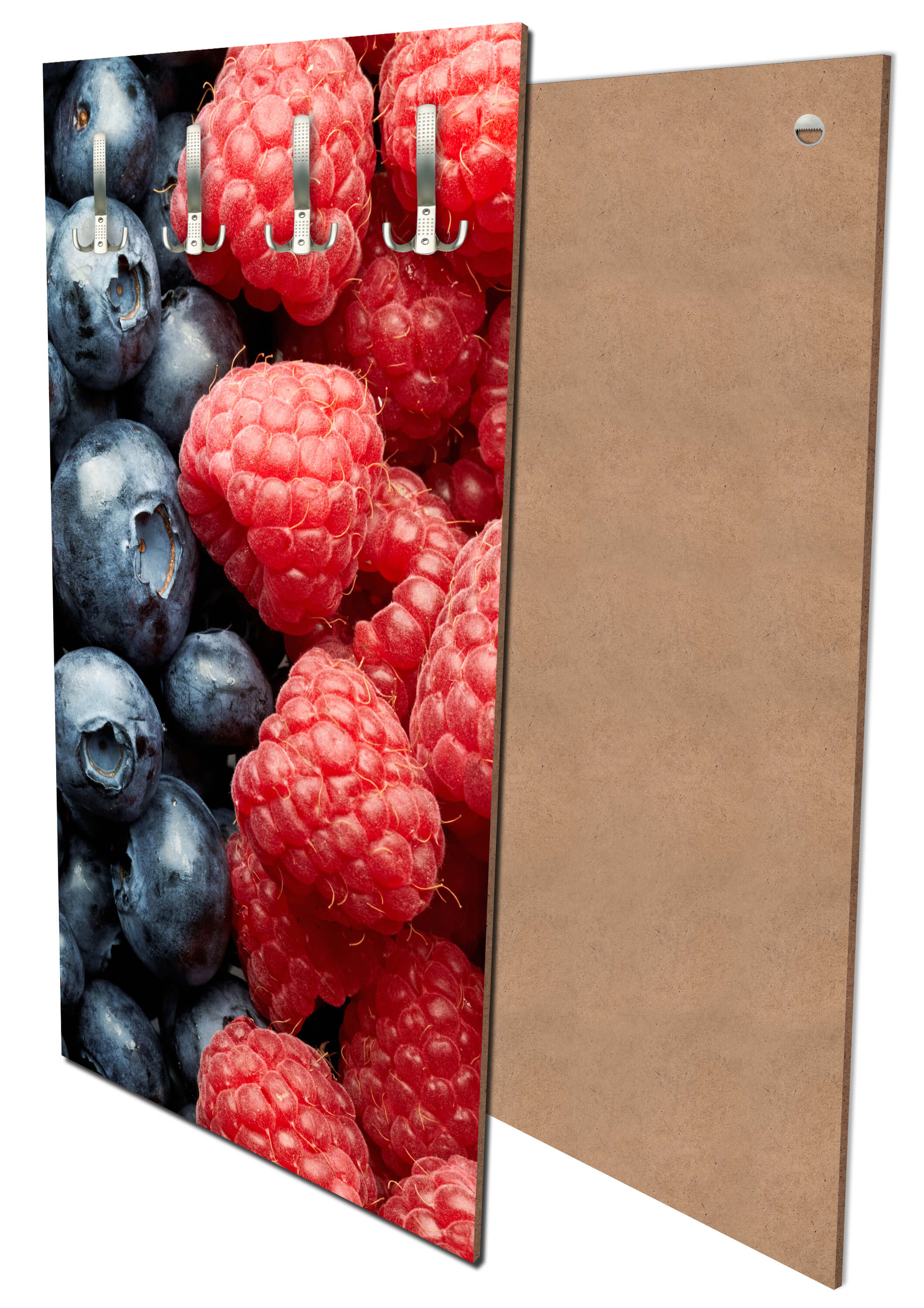 Garderobe Heidelbeeren und Himbeeren M0732 entdecken - Bild 1 Garderobe Heidelbeeren und Himbeeren M0732 entdecken - Bild 1