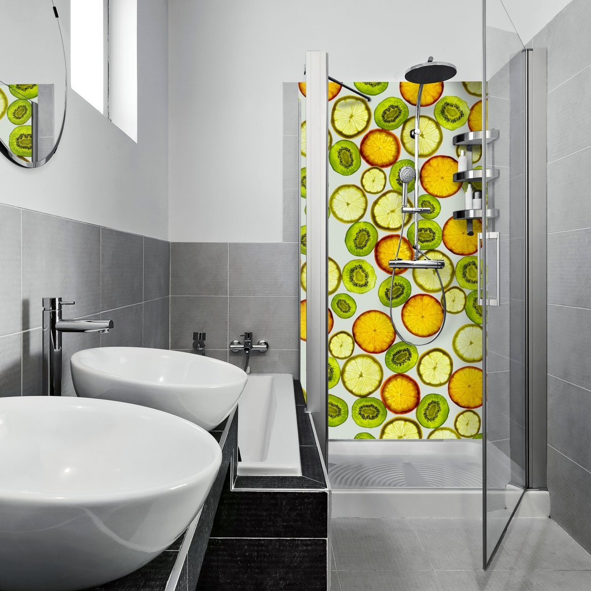 Duschwand Früchte Hintergrund M0733 entdecken - Bild 1 Duschwand Früchte Hintergrund M0733 entdecken - Bild 1