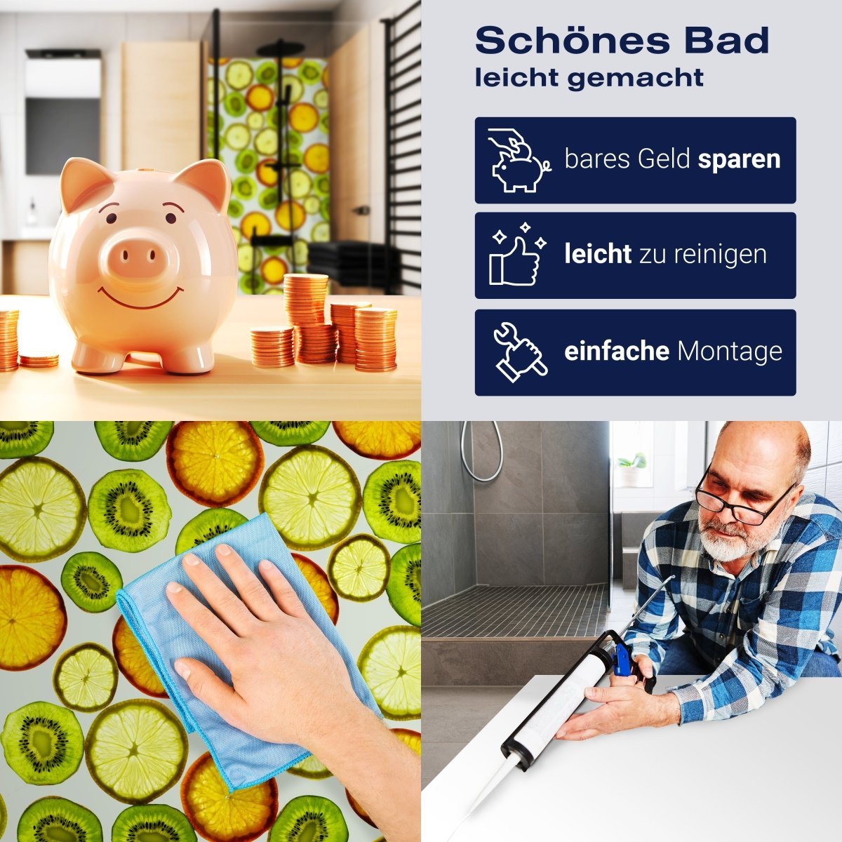 Duschwand Früchte Hintergrund M0733 entdecken - Bild 7 Duschwand Früchte Hintergrund M0733 entdecken - Bild 7