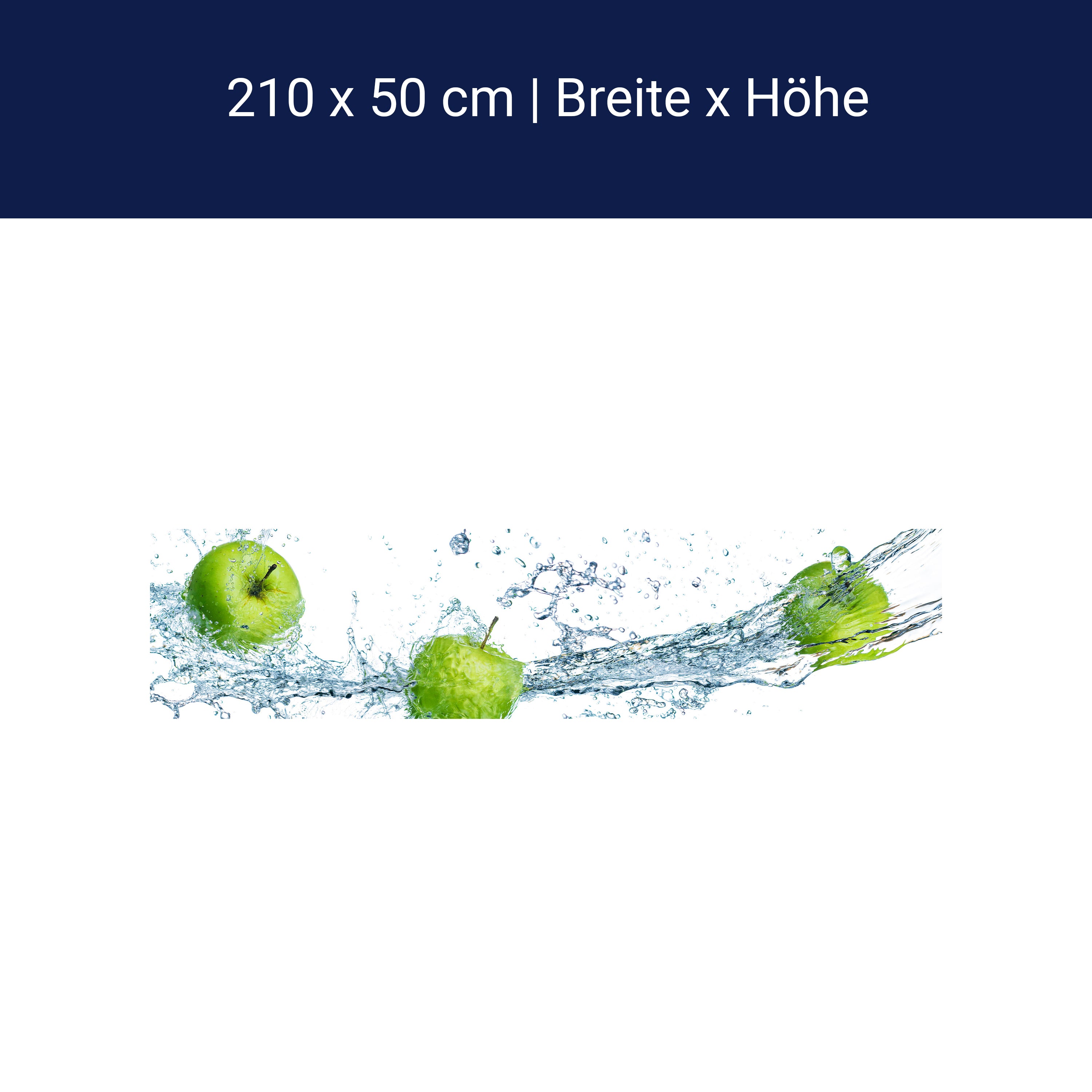 Küchenrückwand grüner Apfel M0736 Küchenrückwand grüner Apfel M0736