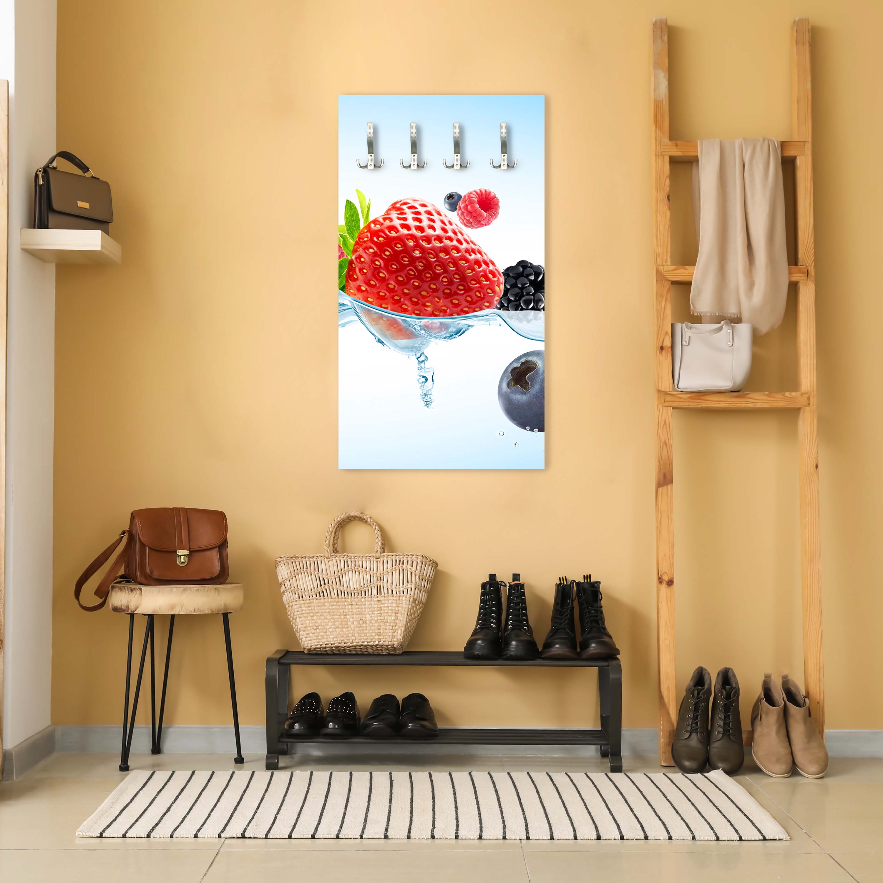 Garderobe Close up Blick frische Beeren M0737 entdecken - Bild 6 Garderobe Close up Blick frische Beeren M0737 entdecken - Bild 6