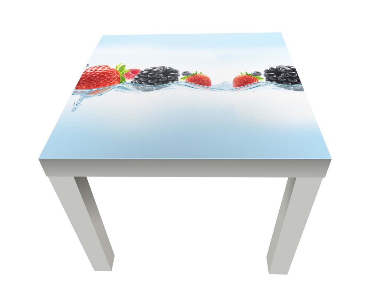 Beistelltisch Close up Blick frische Beeren M0737 entdecken - Bild 1 Beistelltisch Close up Blick frische Beeren M0737 entdecken - Bild 1