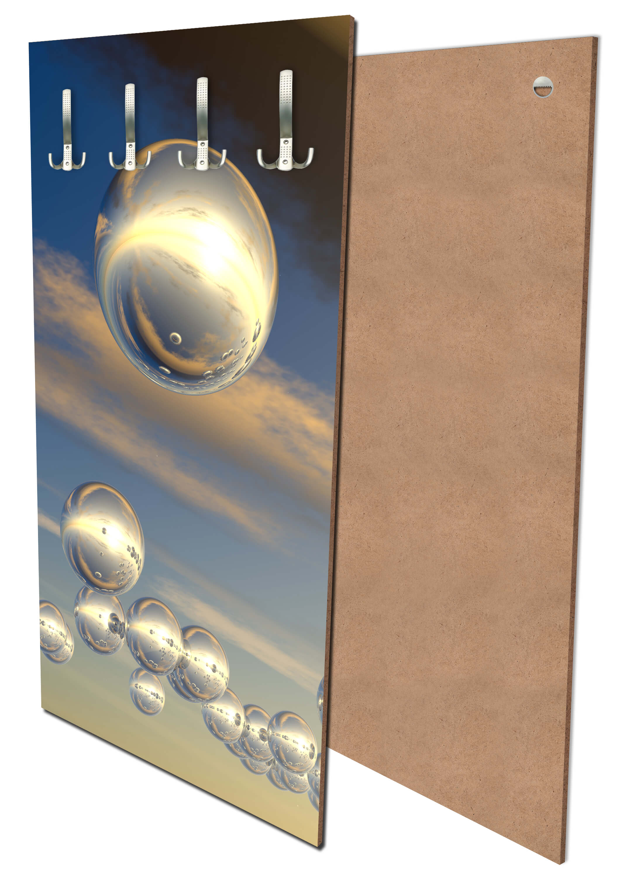 Garderobe Himmel mit futuristischen Sphären M0763 entdecken - Bild 1 Garderobe Himmel mit futuristischen Sphären M0763 entdecken - Bild 1