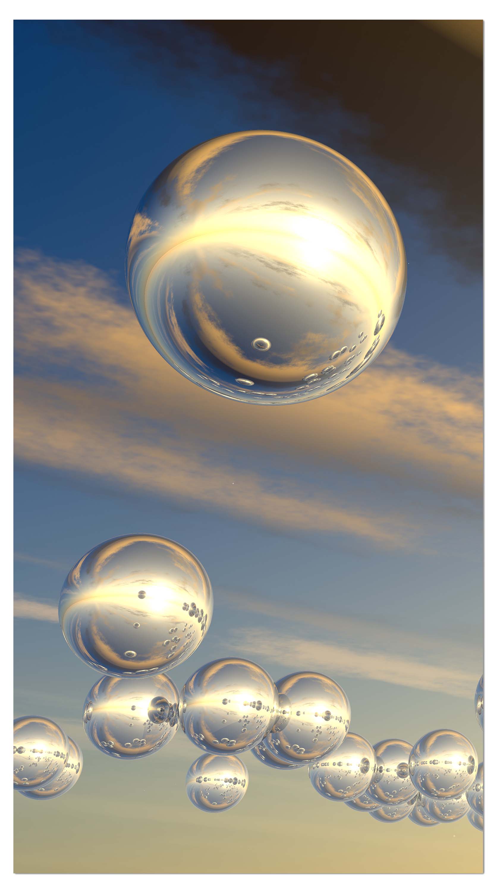 Garderobe Himmel mit futuristischen Sphären M0763 entdecken - Bild 4 Garderobe Himmel mit futuristischen Sphären M0763 entdecken - Bild 4